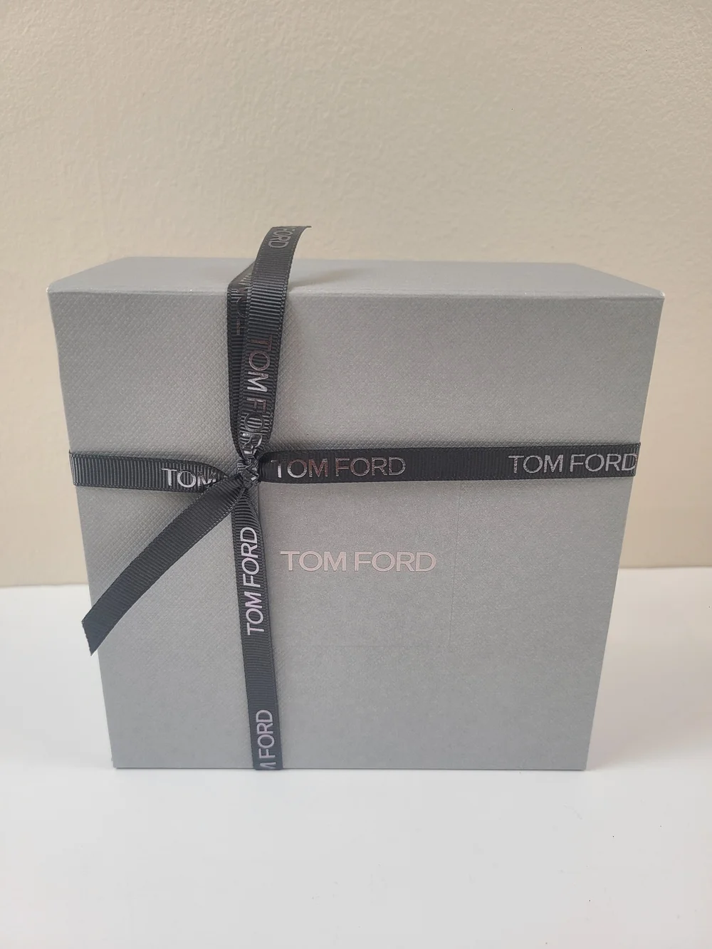 Tom Ford Gift Box with Ribbon & Card Gift Wrapping Box Groom